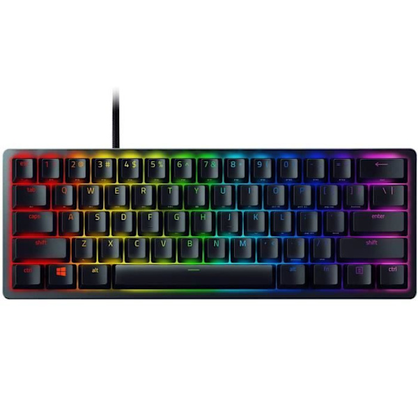Razer Huntsman Mini Optical Game Keyboard Liner Punainen Switch US Musta