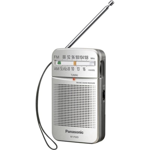 PANASONIC RF-P50DEG bærbar radio - FM/MW - Digital radiotuner - 150 mW