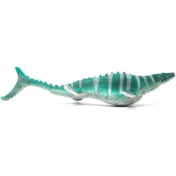 Mosasaurus-figuuri, realistiset yksityiskohdat ja liikkuva leuka, Schleich 15026 Dinosaurs, 4-vuotiaille ja sitä vanhemmille lapsille Flerfärgad