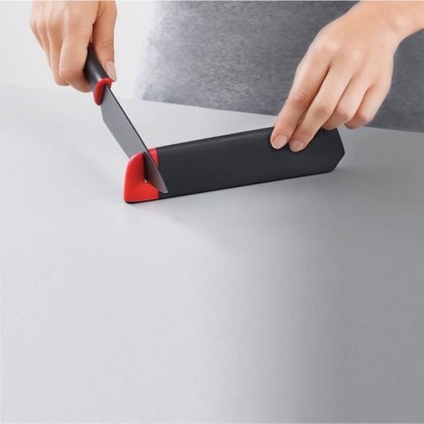 JOSEPH JOSEPH - Slicer + Office + Sheaths with Slice&Sharpen NEURE Red Sharpener