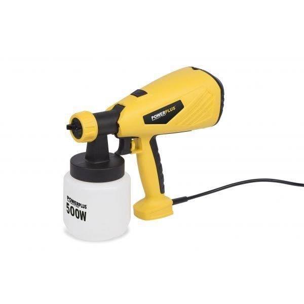 Sähkösumutin 500W - POWERPLUS POWX354 - Säiliö 0,8 l - Maksimiviskositeetti 100 din/sec