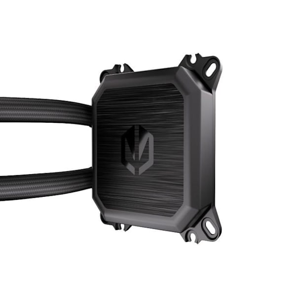 Kylning AIO - Endorfy - Navis F240 - Vit - Kompatibel med Socket AM4 - Aluminium Koppar