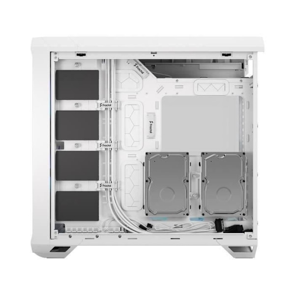 PC-kotelo - FRACTAL DESIGN - Torrent RGB White TG Clear Tin