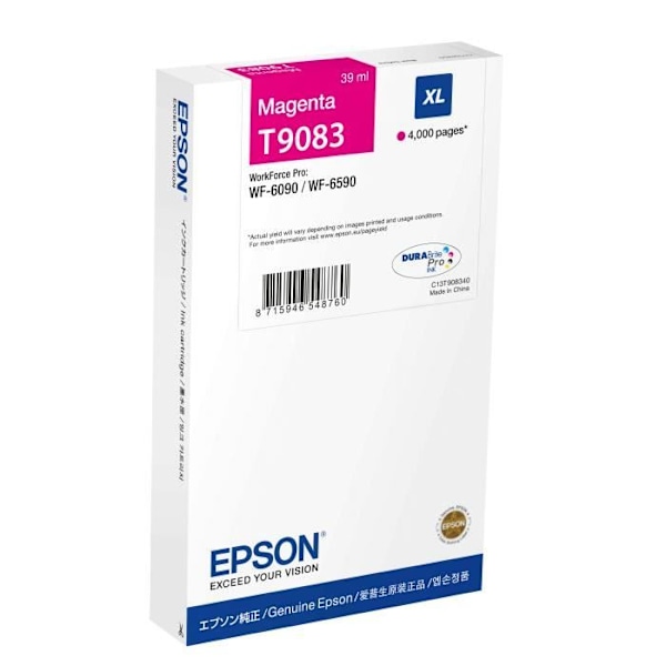 EPSON WF-6xxx Mustekasetti MG