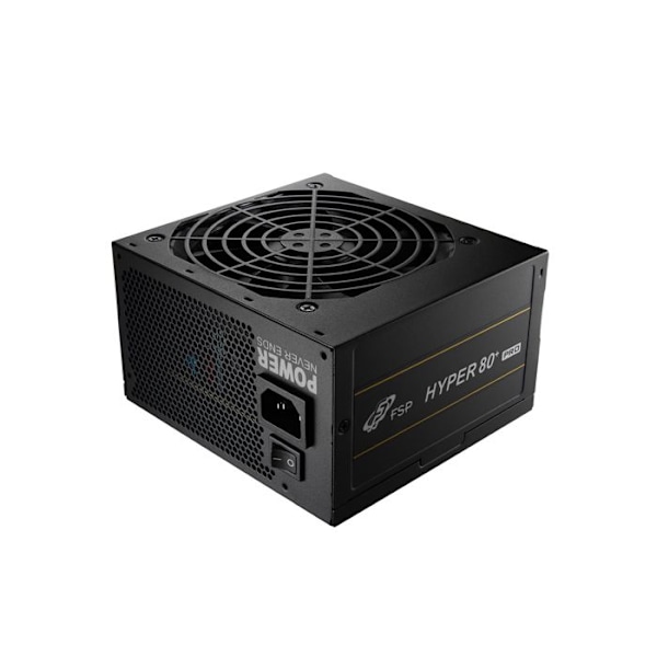 FSP Strømforsyning 650W 80+ Hvid Sort