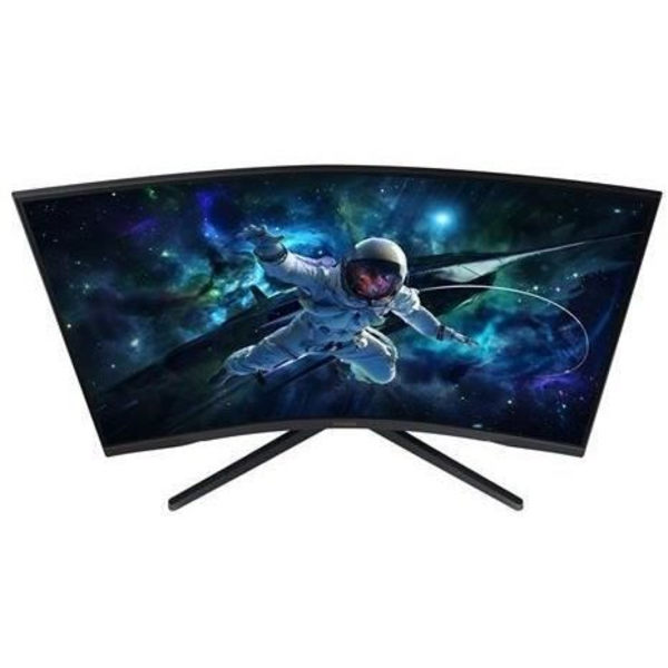 PC-skærm - SAMSUNG - G55C - 32" QHD - VA panel - 165Hz - 1ms - 1 HDMI 1 DP - Hovedtelefonstik - Sort