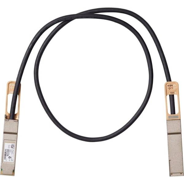 Cisco-kuparikaapeli 100 Gt:n QSFP(M) - QSFP(M) -suoraliitoskaapeli 10 jalan passiivinen Nexus 31108PC-V, 3232C, 92160YC-X,…