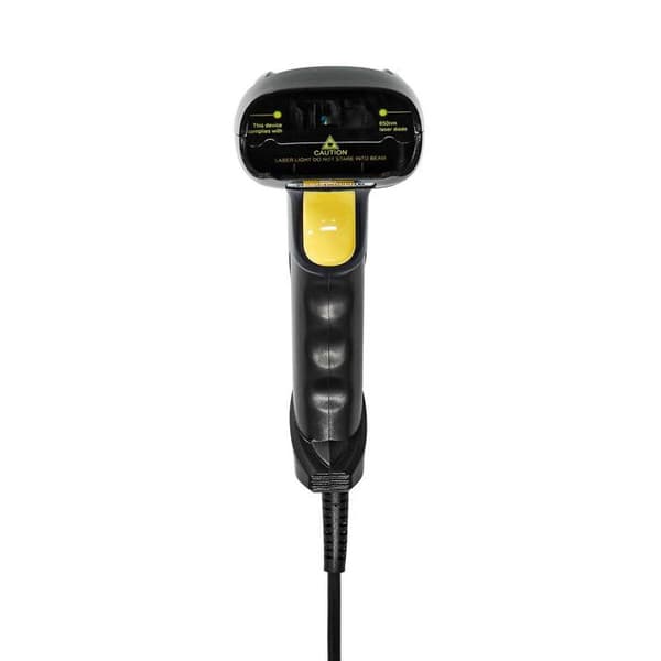 Streckkodsläsare - NEDIS - Trådad - USB - Laser - 1D
