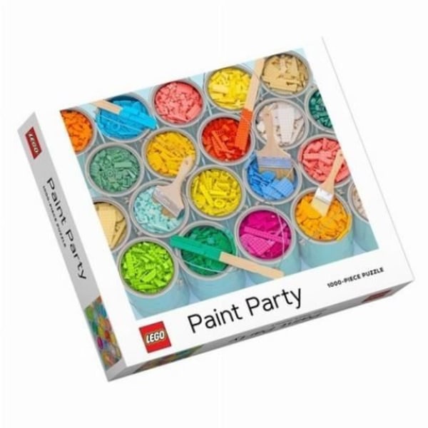 LEGO Paint Party Puzzle. Englanninkielinen painos