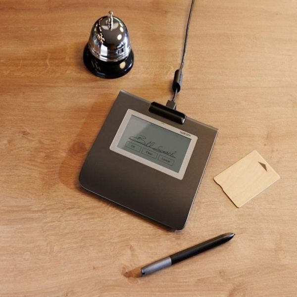 WACOM signaturterminal med LCD-skærm STU-430 - 9,6 x 6 cm - elektromagnetisk - kablet - USB