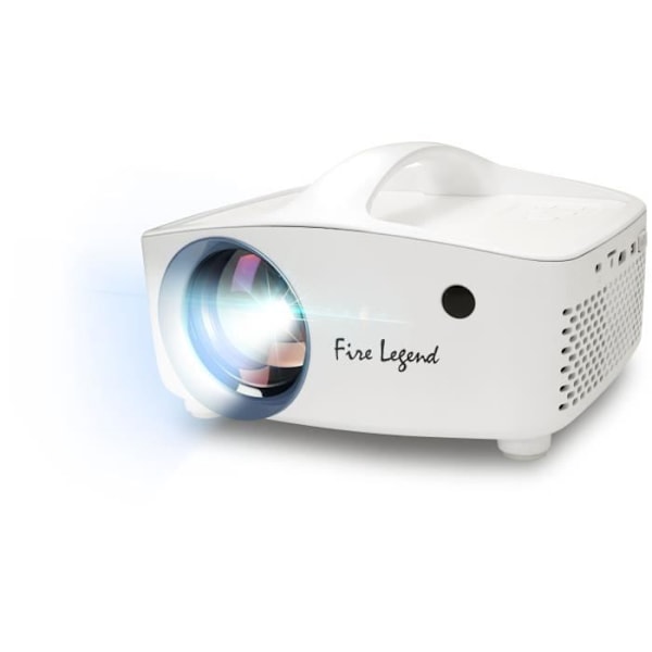 AOPEN Fire Legend QF13 videoprojektori - LCD - FHD (1920 x 1080) - 6000 lumenia (280 ANSI) - HDMI, USB, WIFI - 5 W kaiutin