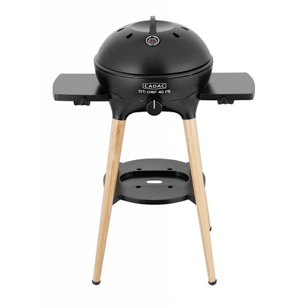 Gasgrill på ben Cadac Citi Chef 40 FS Sort Sort, Flintgrå