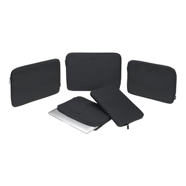 Laptopfodral - DICOTA - Eco BASE - 12 tum - Svart - Syntetisk svart
