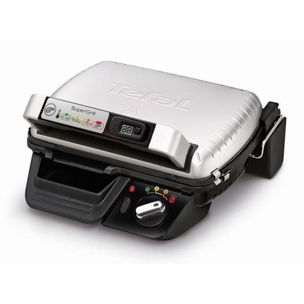 TEFAL GC451B12 Supergrill timer Köttgrill - Grå Grå
