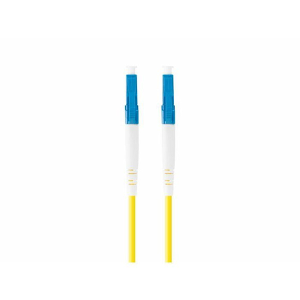 Lanberg - FO-LULU-SS11-0010-YE - LATIGEUR FIBER 1M MONO LC/UPC-LC/UPC SIMPLEX G657A1 LSZH KELTAINEN