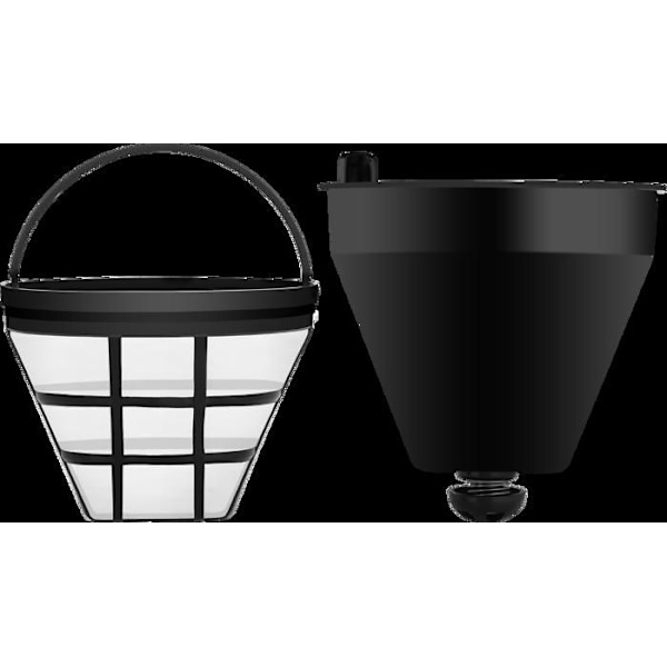 Filterkaffebryggare - ECG - KP 2125 Supreme - 1,5 L - 12 koppar - LCD-skärm - Håll varm-funktion
