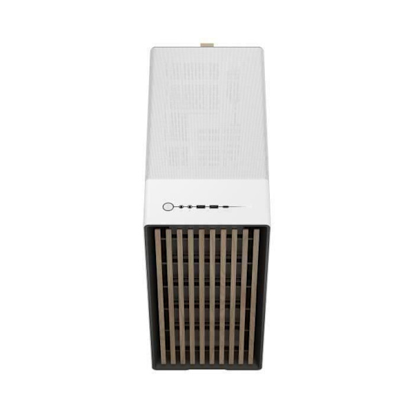 PC taske - FRACTAL DESIGN - North Chalk White TG Clear Tin