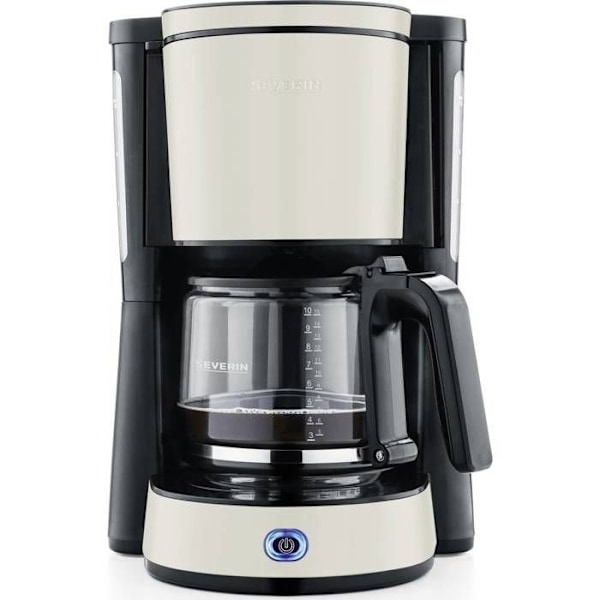 Kaffemaskine - Severin - KA 9575 - 10 kopper - Glaskande - Filter