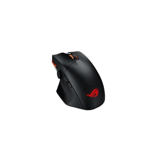 Trådløs mus - ASUS - ROG CHAKRAM X ORIGIN - Tri-mode - 11 programmerbare knapper - Aftageligt joystick Sort, Sølv