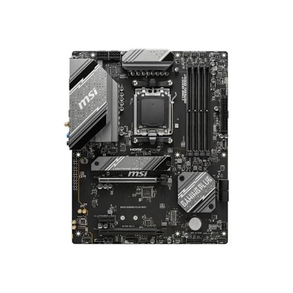 Emolevy - MSI - B650 GAMING PLUS WIFI - DDR5 - Wi-Fi 6E/Bluetooth 5.3