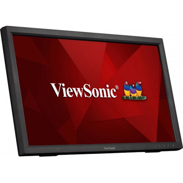 FHD Touchscreen - VIEWSONIC - TD2223 - 22 tommer - HDMI, USB - Multi-touch 10 point