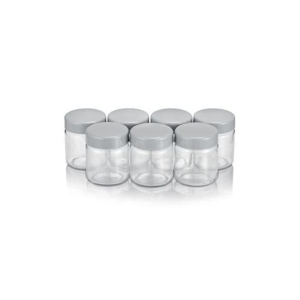 SEVERIN - Lot 7 yoghurtepottter 150 ml i glas Glas