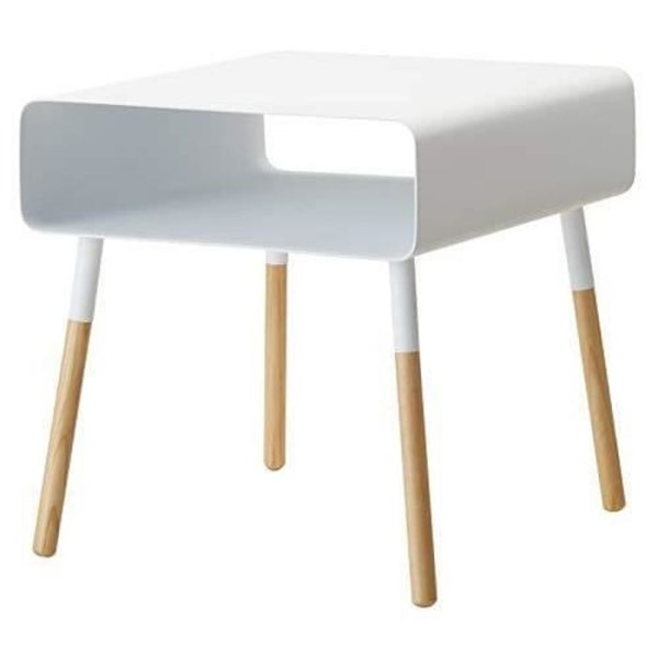 Yamazaki Plain Sidebord, Stål, Hvid, One Size