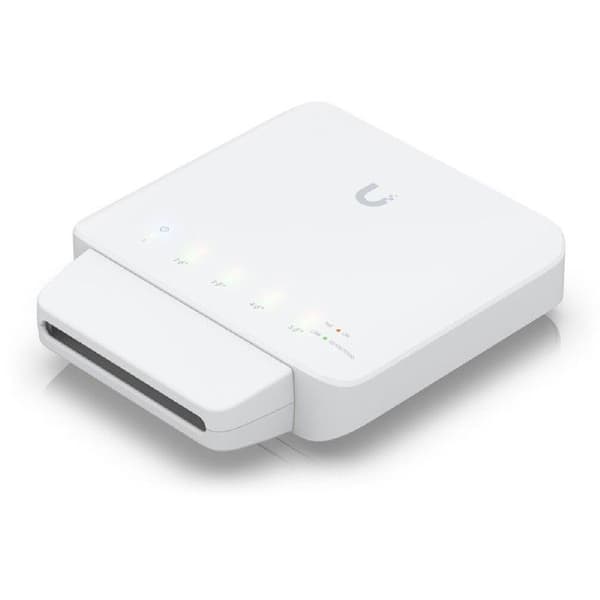 Switch UniFi Flex - Ubiquiti Networks - USW-Flex - 3 portar - PoE 802.3af - Flexibel installation
