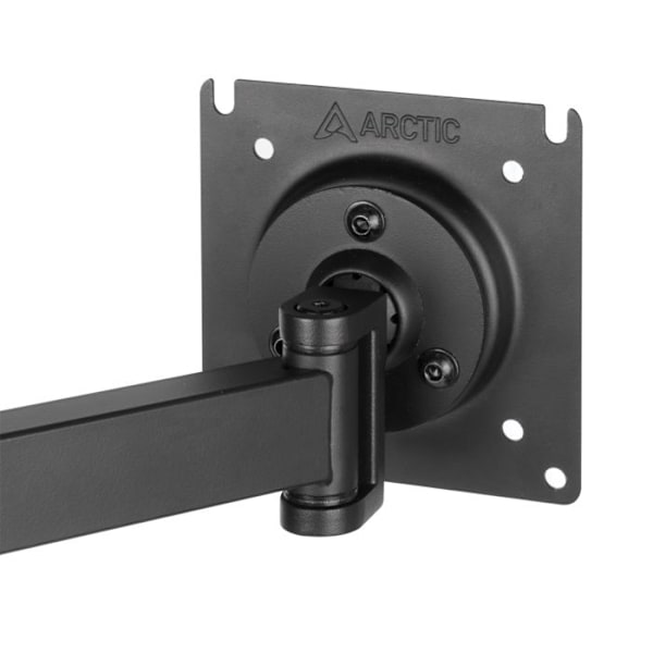 Skærmarmstøtte - ARCTIC - X1 - Sort - Ergonomisk - Justerbar Sort