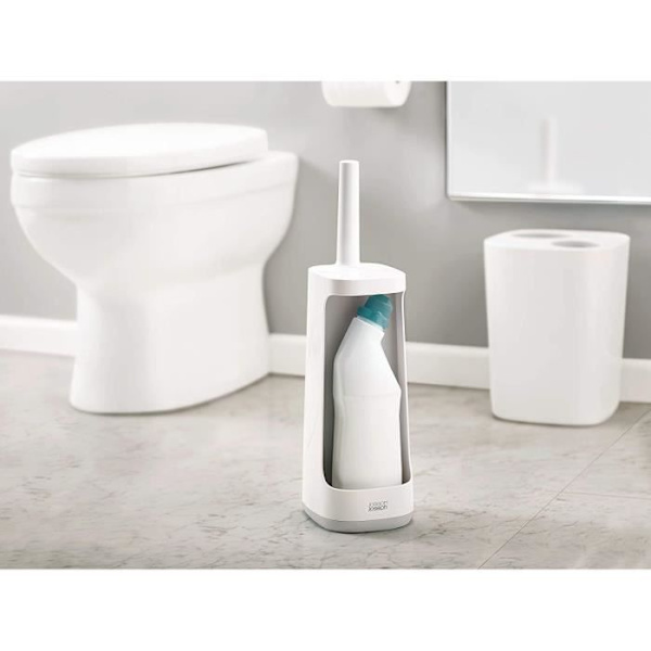 Joseph Joseph wc-harja pidikkeellä 45 cm harmaata polypropeenia
