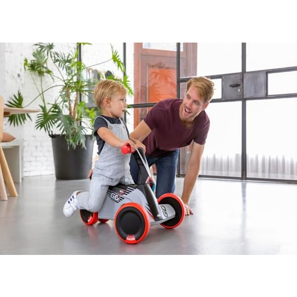 Skaalautuva teline lapsille - BERG GO² SparX Red - Musta - Polypropeeni - Alkaen 12 kk sort