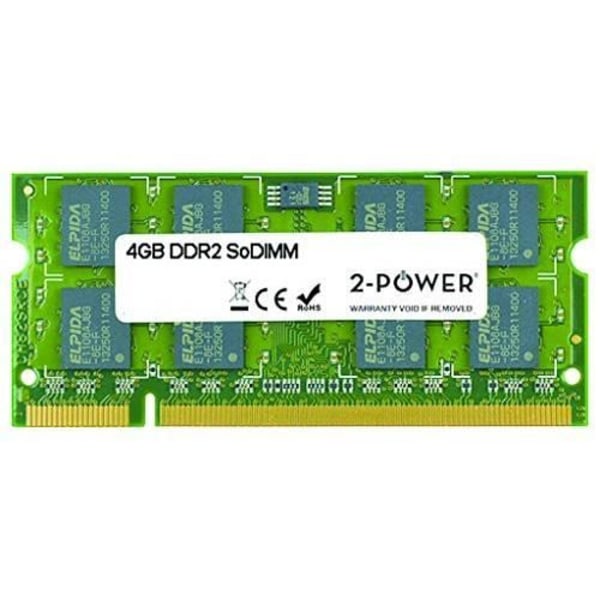 2-tehon MEM4303A 4GB DDR2 8MHz muistimoduuli - Muistimoduulit (4GB, 1x4GB, DDR2, 8MH 108.1