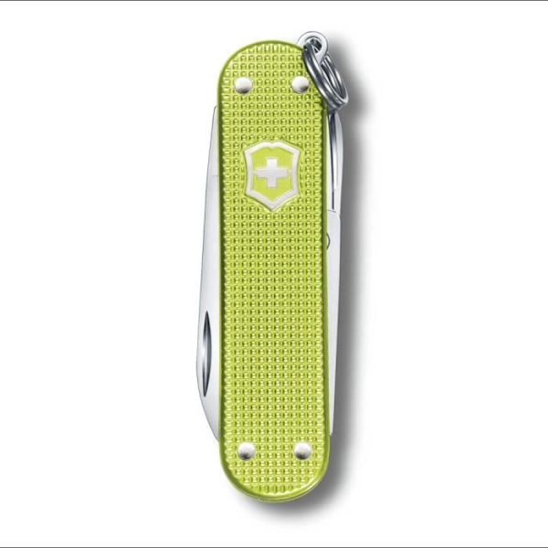 Schweizer Kniv - Victorinox - Classic Alox - 5 funktioner - Anodiseret aluminium - Lime Twist Lime Twist