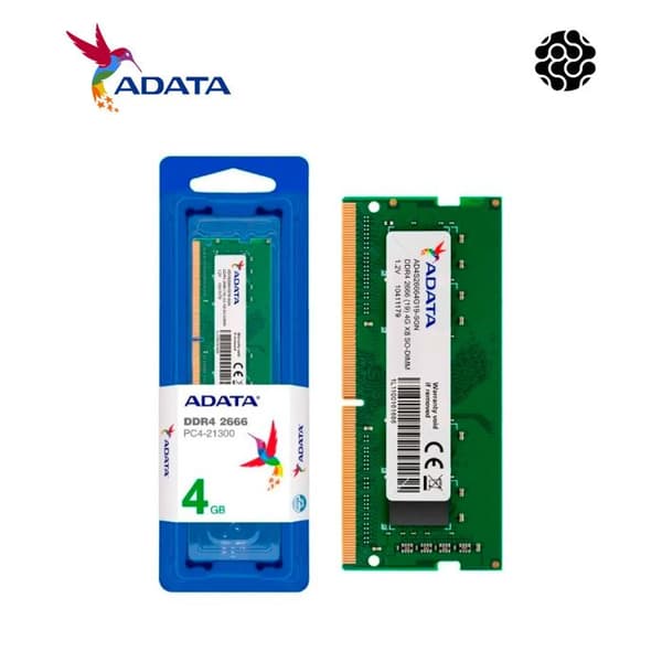 Minne Ram Ddr4 2666 4Gb för Bärbar Dator Adata