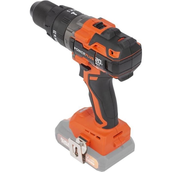 Langaton 20V 65Nm iskuporakone - DUAL POWER POWDP15220 - Toimitetaan ilman akkua tai laturia