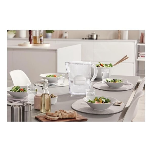Brita Carafes Carafe filtrante Marella Cool Memo, tilavuus 2,4 l, suodatin MX PRO, valkoinen 1052789