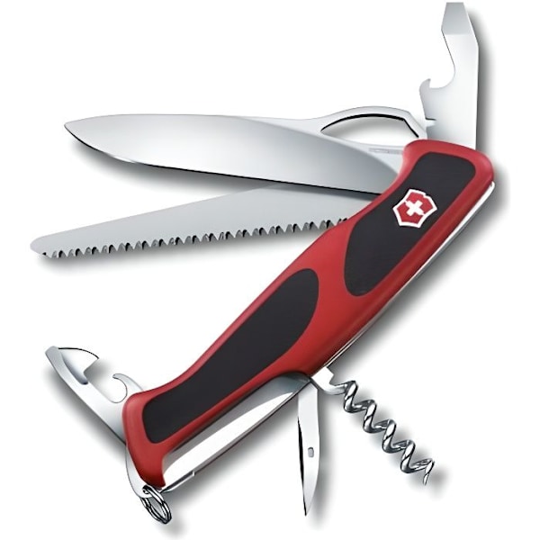 Schweizerkniv - Victorinox - RangerGrip 79 - Rustfrit stål - 13 funktioner - 100 mm klinge