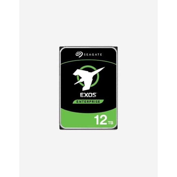 SEAGATE EXOS Enterprise 12TB harddisk - SATA (SATA/600) - 3,5' - Hastighed 7200 RPM