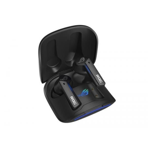 Langattomat kuulokkeet - ASUS - ROG Cetra True Wireless - Sisäkorvakuulokkeet - Bluetooth - ANC Svart