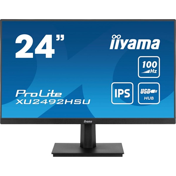 iiyama ProLite XU2492HSU-B6 - musta