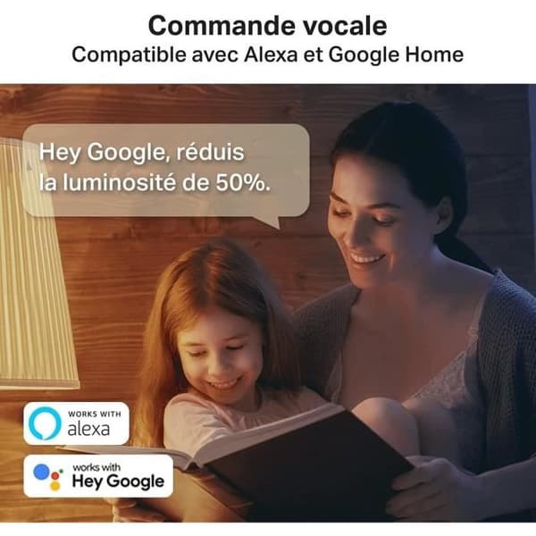 TP-Link Tapo Wifi Connected Bulb, Multicolor, E27 kompatibel med Alexa, Google Home och Siri, Tapo L530E