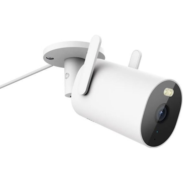 XIAOMI Outdoor AW300 langallinen valvontakamera - Outdoor - Alexa, Google Assistant, Wifi - Pimeänäkö Valkoinen