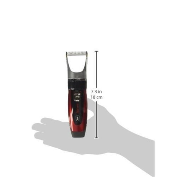 Epilator - Girmi - RC5500 - Rød - Hurtig opladning 120 min - LED opladningsindikator Rød