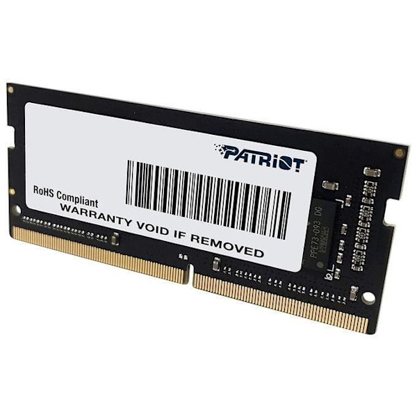 Patriot Memory Signature Series SODIMM DDR4 2666 MHz PC4-21300 8GB (1x8GB) C19-muistimoduuli - PSD48G266681S