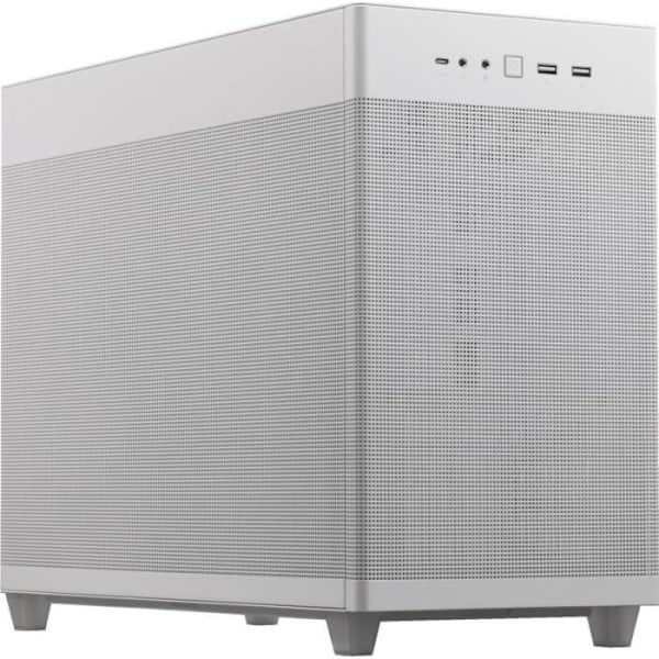 Asus Prime AP201, MicroATX, 33 litraa, Yhteensopiva jäähdyttimien kanssa 360 mm asti, Sisältää näytönohjaimet