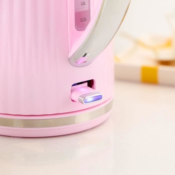 Vattenkokare - RUSSELL HOBBS - EDEN - 2400 W - 1,7 L - Hallon Hallon