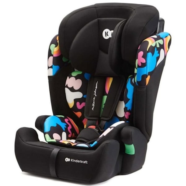 I-sohva 76-150 cm - KINDERKRAFT COMFORT UP2 - Säädettävä pääntuki - Nopea asennus - 15 kuukautta - 12 vuotta - happy-shapes