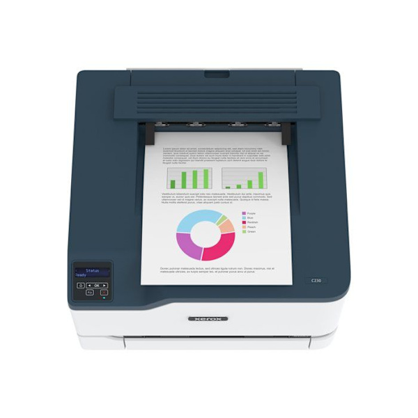 XEROX - C230VDNI - Printer - Farve - Dobbeltsidet - Laser - hvid