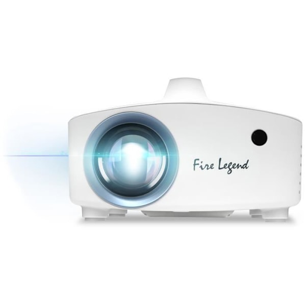 AOPEN Fire Legend QF13 videoprojektori - LCD - FHD (1920 x 1080) - 6000 lumenia (280 ANSI) - HDMI, USB, WIFI - 5 W kaiutin