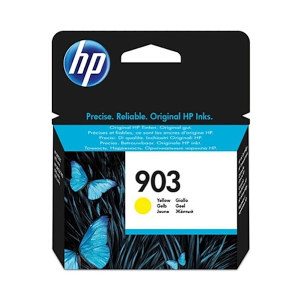 HP 903 Äkta Bläckpatron Gul (T6L95AE) för HP OfficeJet 6950, HP OfficeJet Pro 6960 / 6970